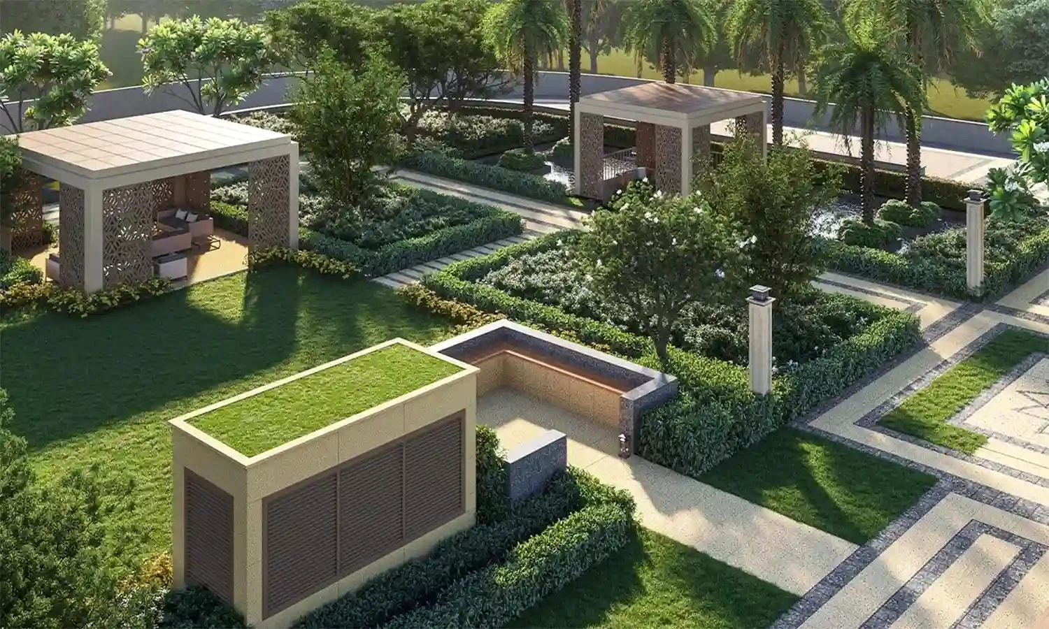 Godrej Majesty garden pavilions